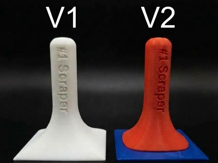Ergonomic Bed Scraper (Solid v1 + Modular v2) - Free 3D Print Model ...