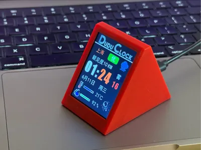 DuduClock Weather Clock - Triangle