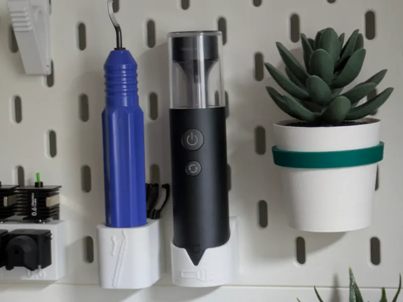 Xiaomi Flashlight Holder for IKEA Skadis