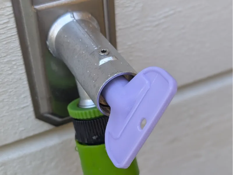 Water tap key