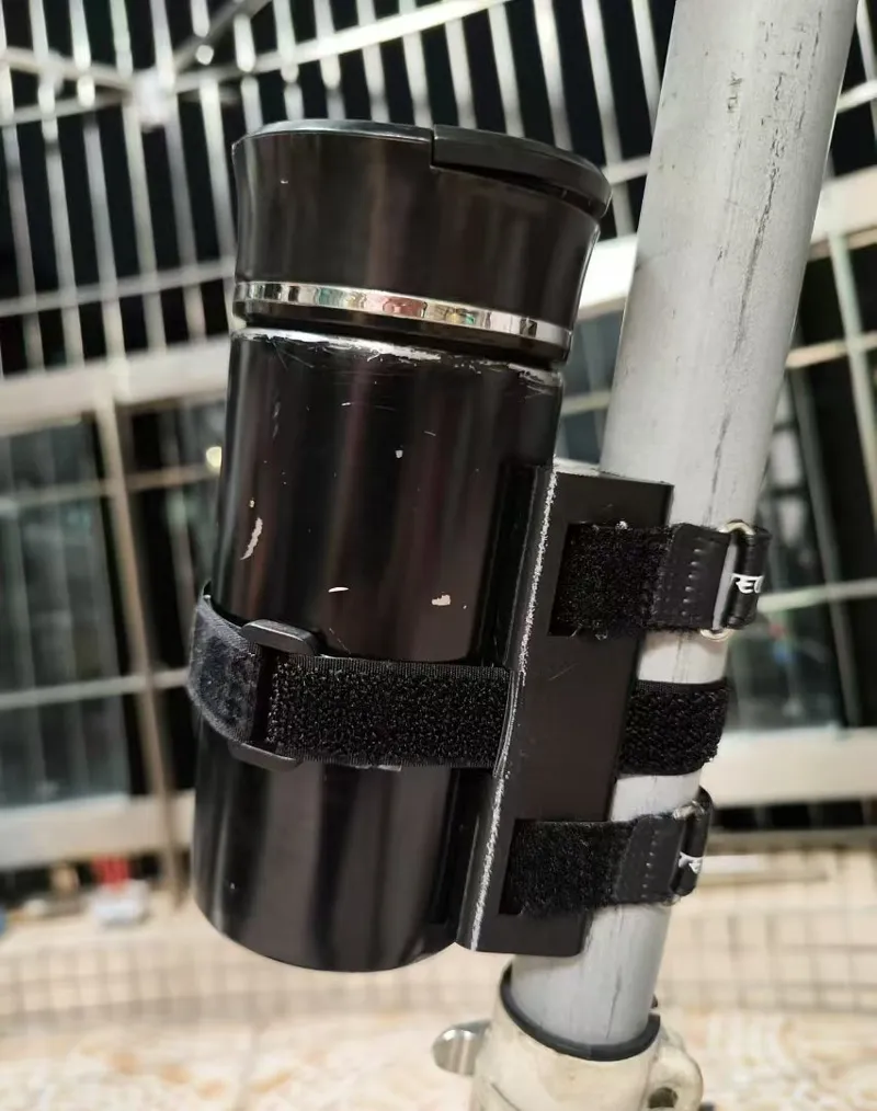 折叠自行车座杆防滑水壶架