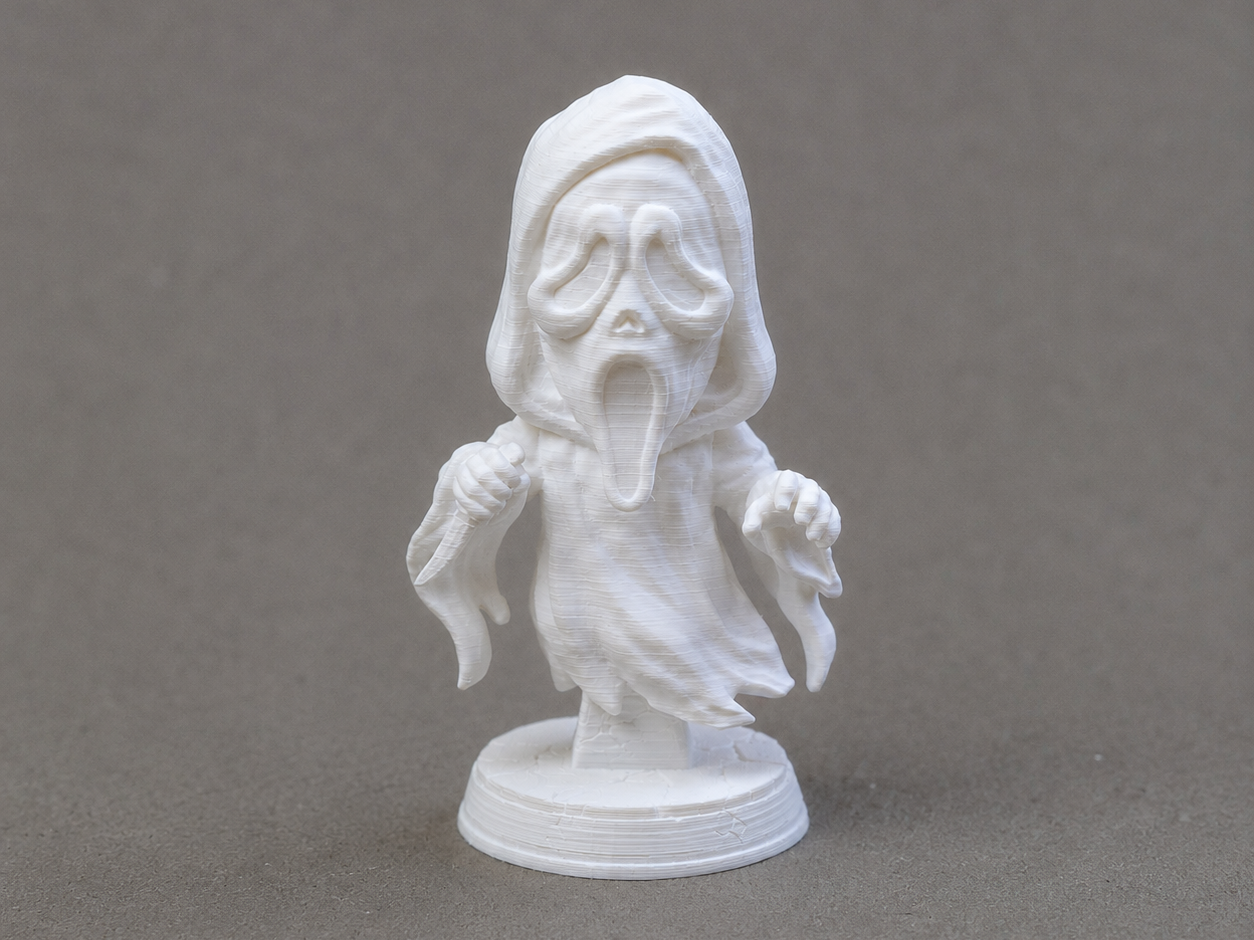 Scary Movie Ghost Face 3D Print model 17