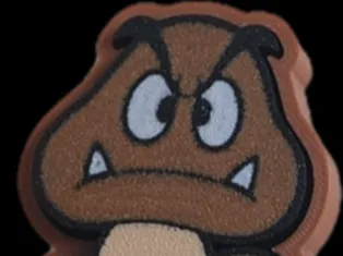 Super Mario's Goomba Clicky button