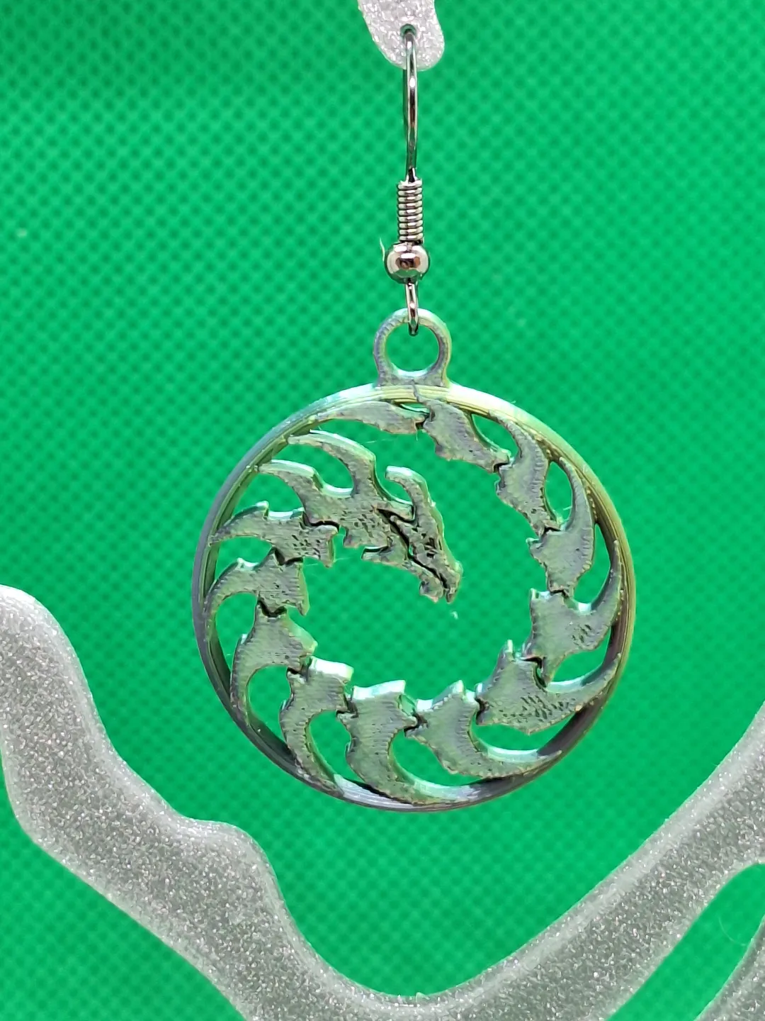 Dragon earrings (2) view 4