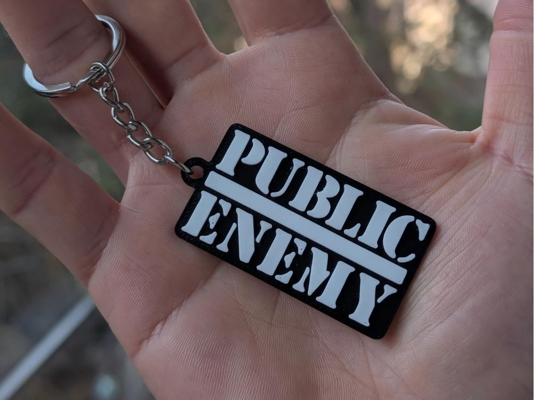 Public Enemy - Keychain