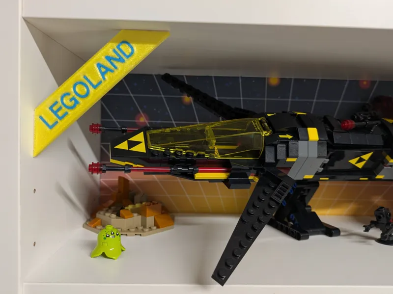 LEGOLAND yellow bar from old boxes