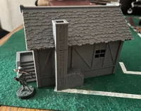 Maison médiévale 28mm pour jeu de rôle — photo 2