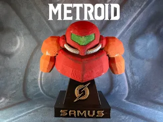 Samus Bust - Metroid