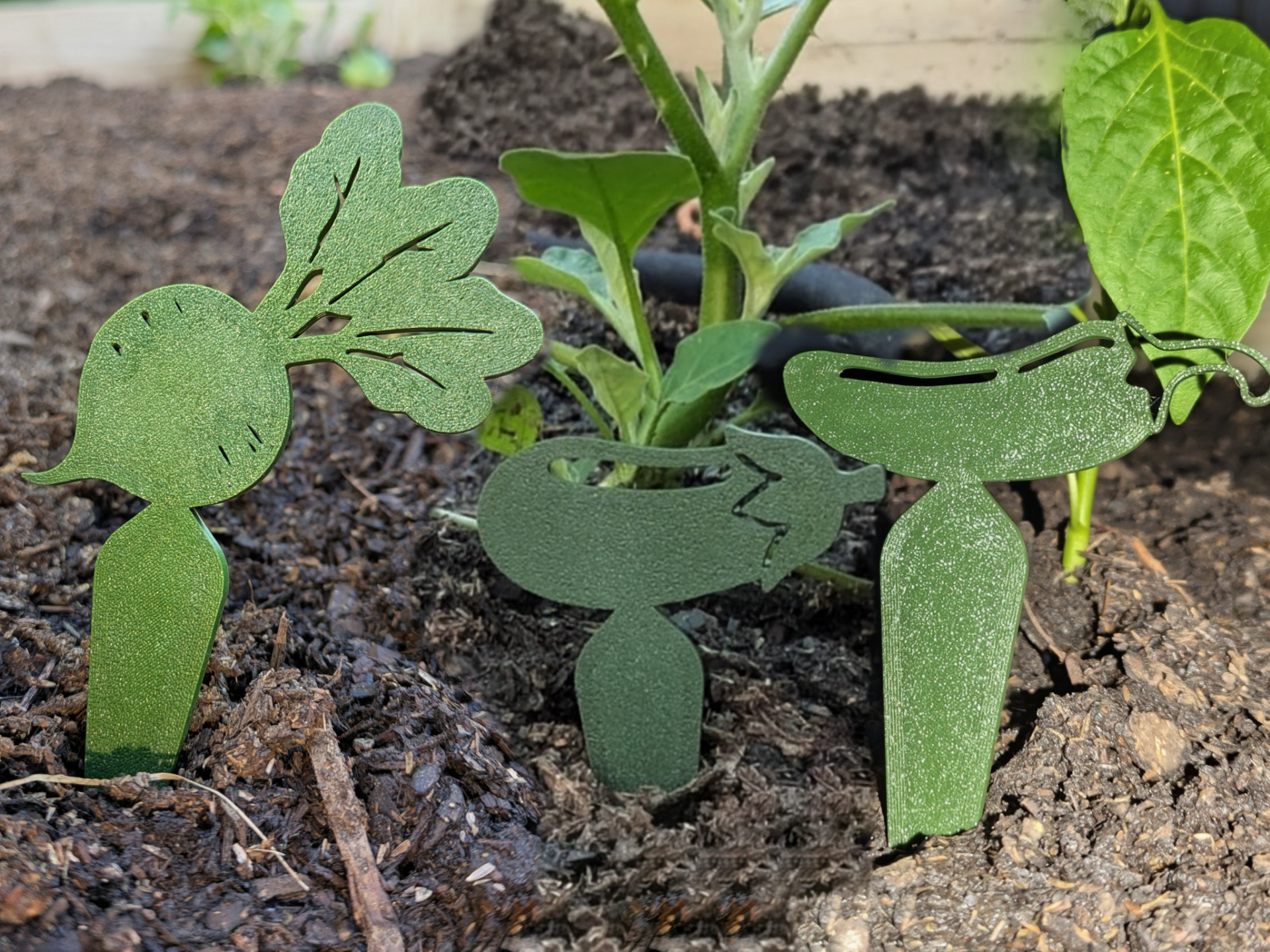 Silhouette Garden I.D. Markers