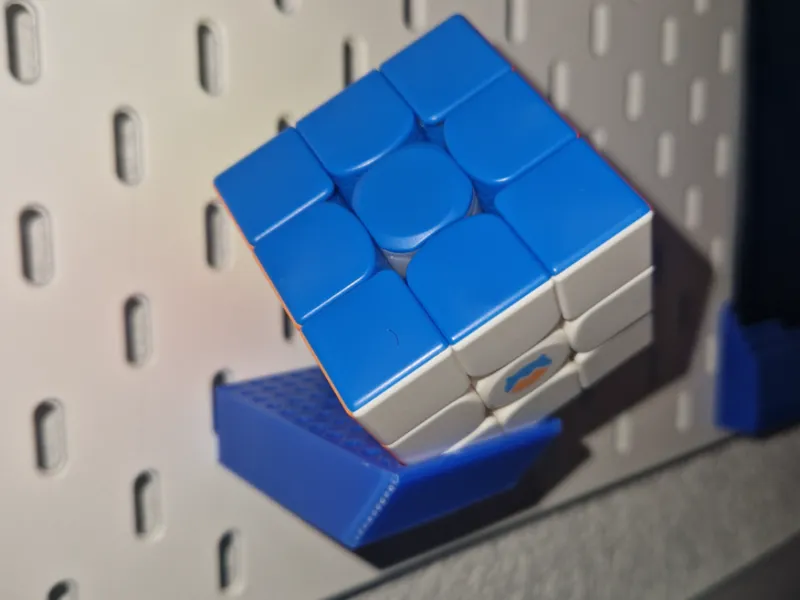 Ikea Skadis-Halter für Rubik’s Cube 3×3
