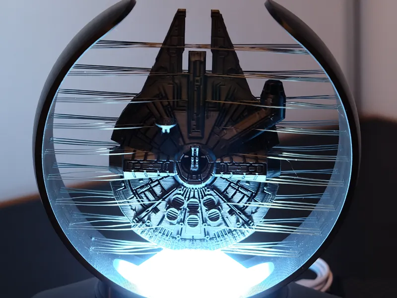 Millennium Falcon Ship (Bambu Lithophane Light)