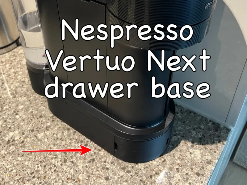 Nespresso Vertuo next classic drawer base (67mm)
