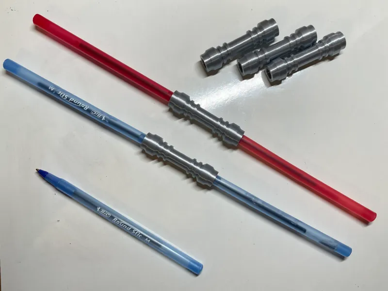 Double Sided Lightsaber Pen Cap