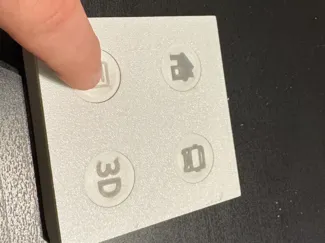 Zigbee 4 Custom Button / ESW-OZAA-EU / TS0044