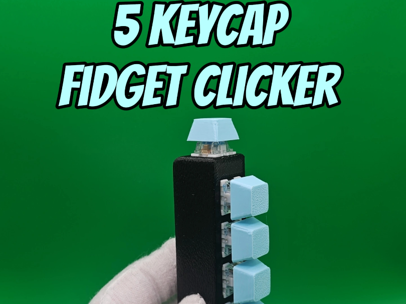 5 Keycap Fidget Clicker