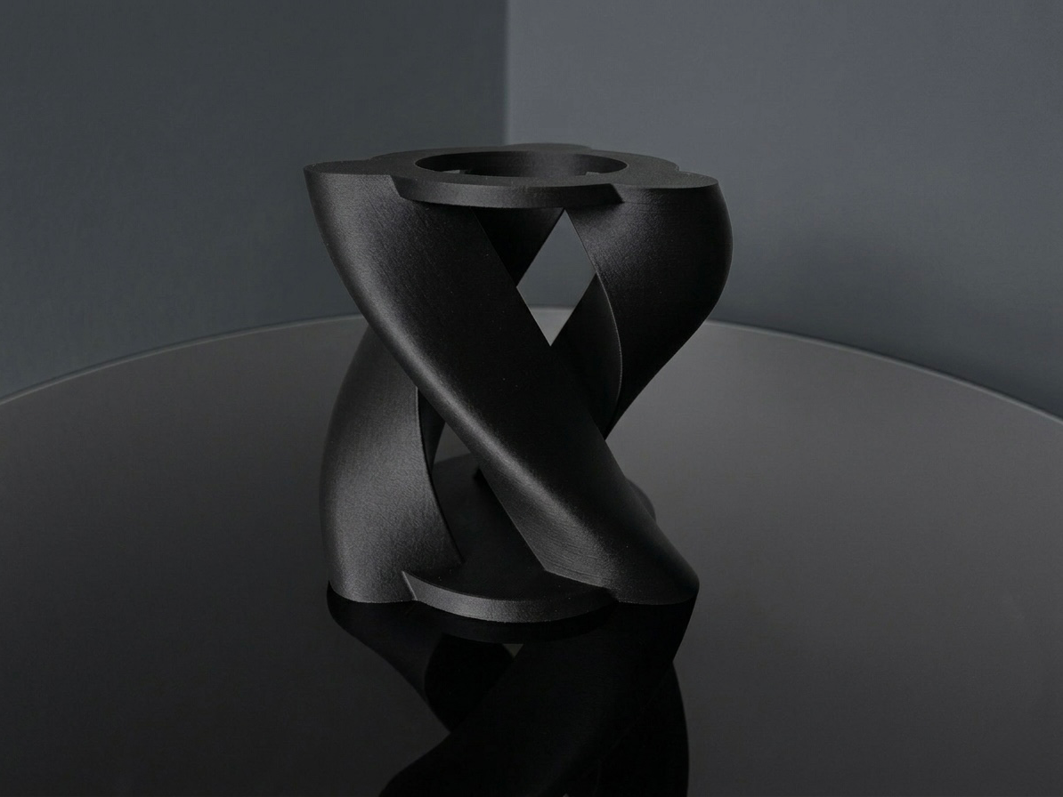 Remote Control Pen Holder Modern Spiral Design