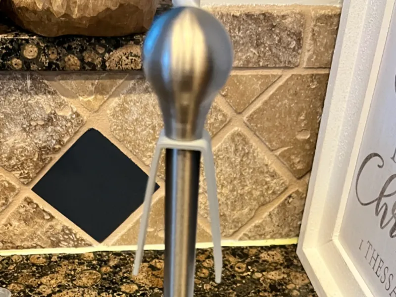 One handed paper towel dispenser conversion