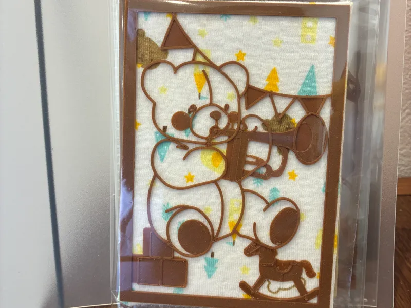 Baby Clothes Album Frame