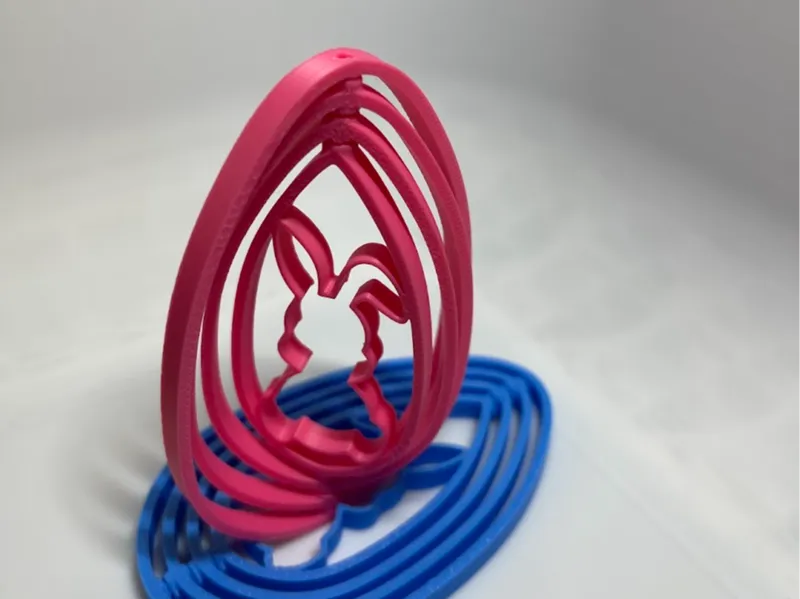Spinning Egg bunny