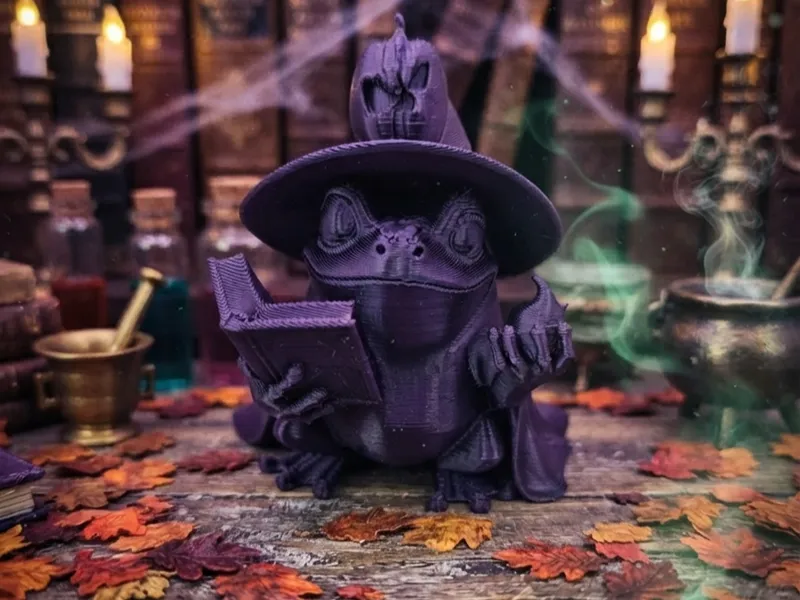 The Spellcaster Toad: Halloween Mage