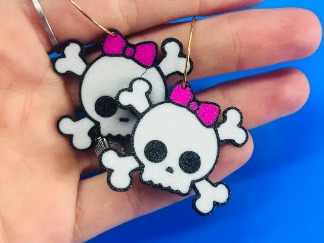 Pendientes de Calavera