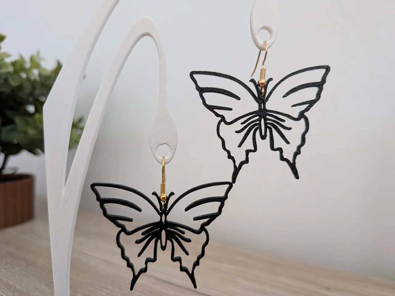 butterfly earrings v1 view 3