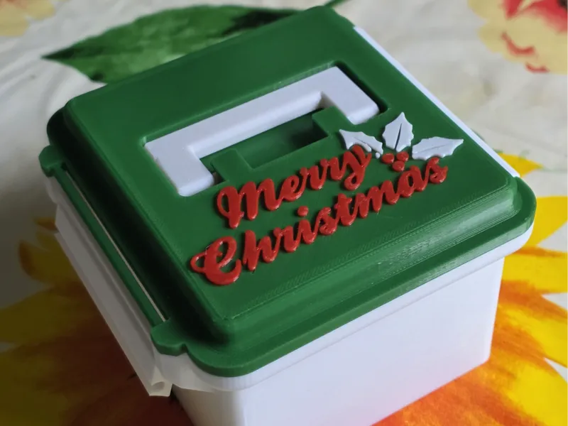 Merry Christmas Cointainer Box