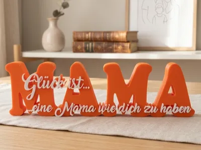 Happiness is... having a mom like you | 3D Sign