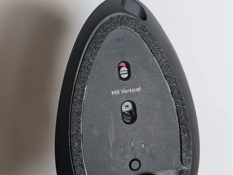 Logitech mx vertical feet