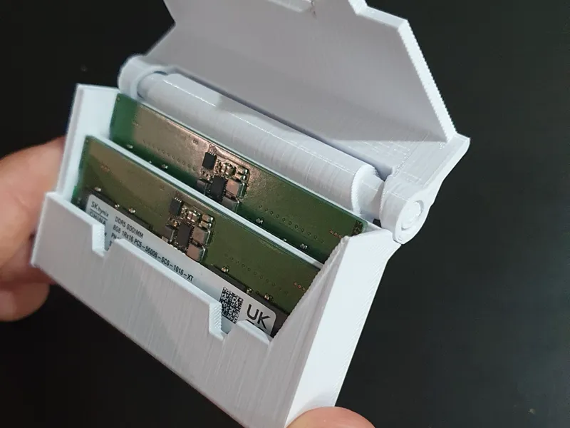 Laptop RAM Case - Print-In-Place - 2 x SODIMM Slot