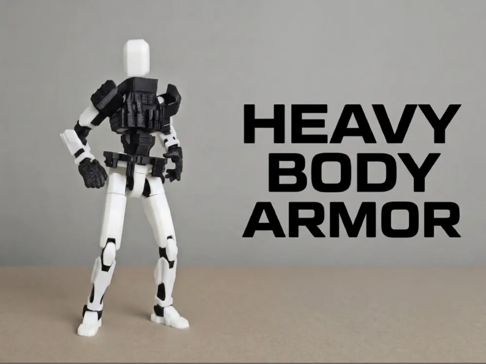 Figura decorativa: Dummy 13 Heavy Bulletproof Armor – High-Quality. Referencia del modelo original.