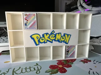 Pokemon Bitty Pop Storage Shelf