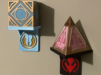 Jedi Sith Holocron Shelves