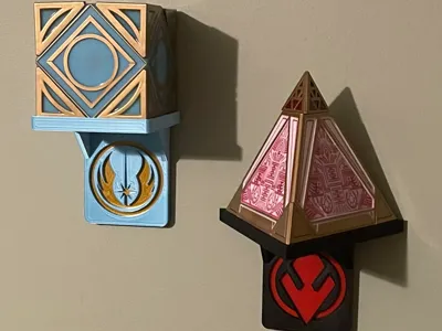 Jedi Sith Holocron Shelves