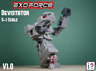 Exo-Force Robot Devastator