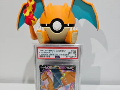 Graded card stand - 3D Print Files Free Download - MakerWorld