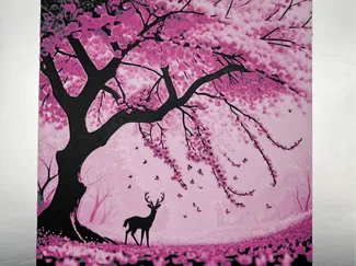 Cherry Blossom Hueforge