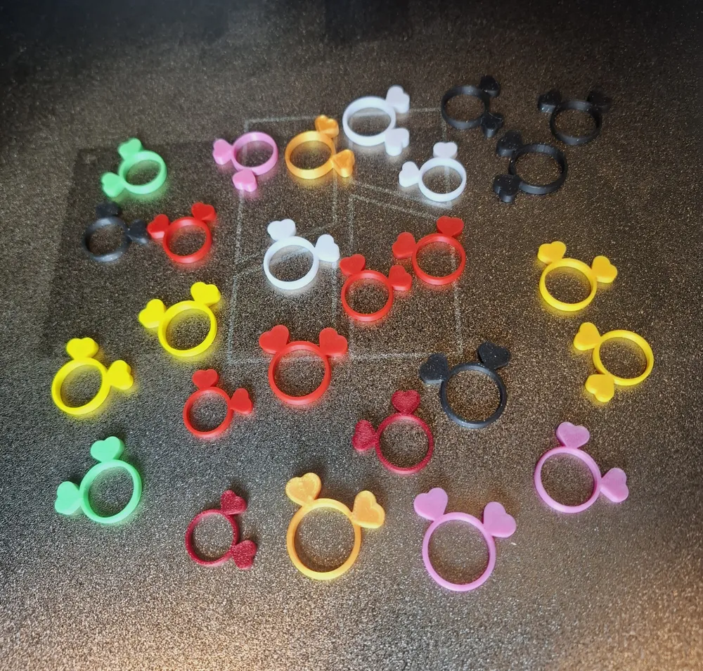 Heart Ring - Free 3D Print Model - MakerWorld
