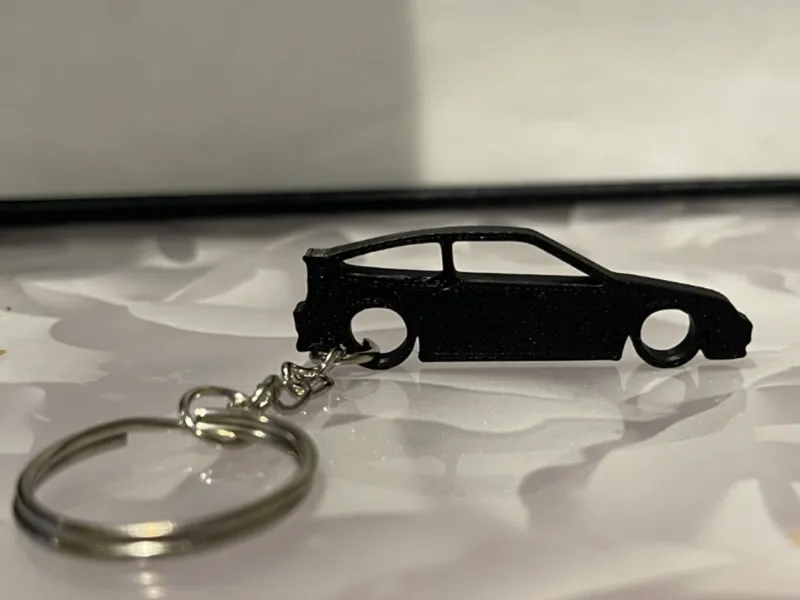 Honda CRX Key Chain