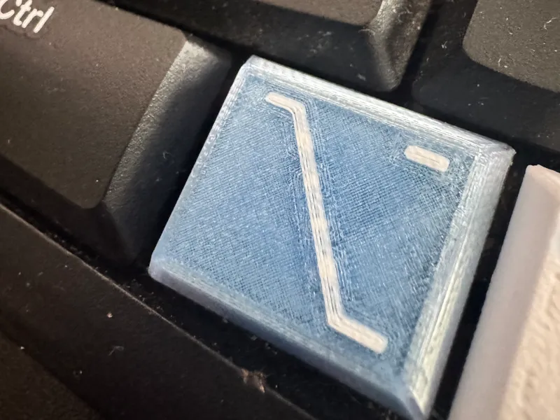 Logitech K270 Mac Keycaps Option Control