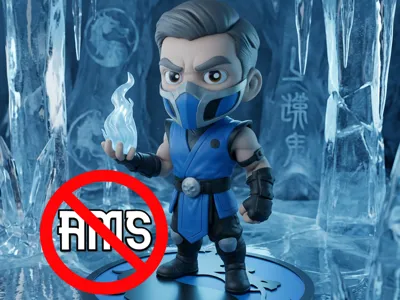Sub-Zero Multi-Part Figure | No AMS Required