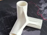 Raccord à 3 voies 22 mm — photo 2
