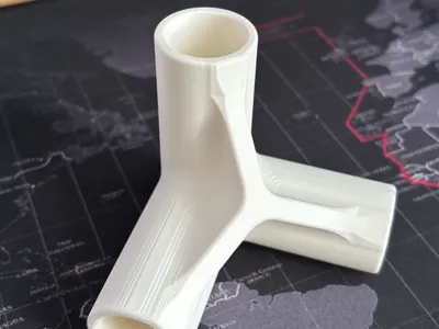 3-way connector 22mm