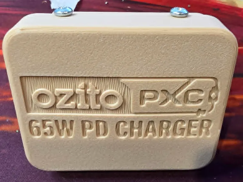Compact Ozito PXC 20V to 65W USB-PD Adapter 