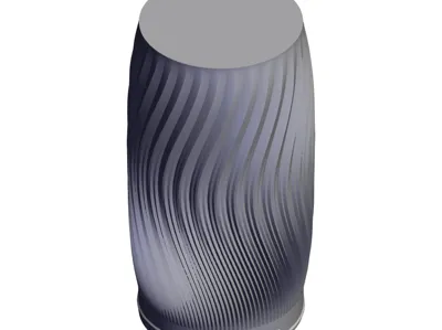 Flow Curve Lamp