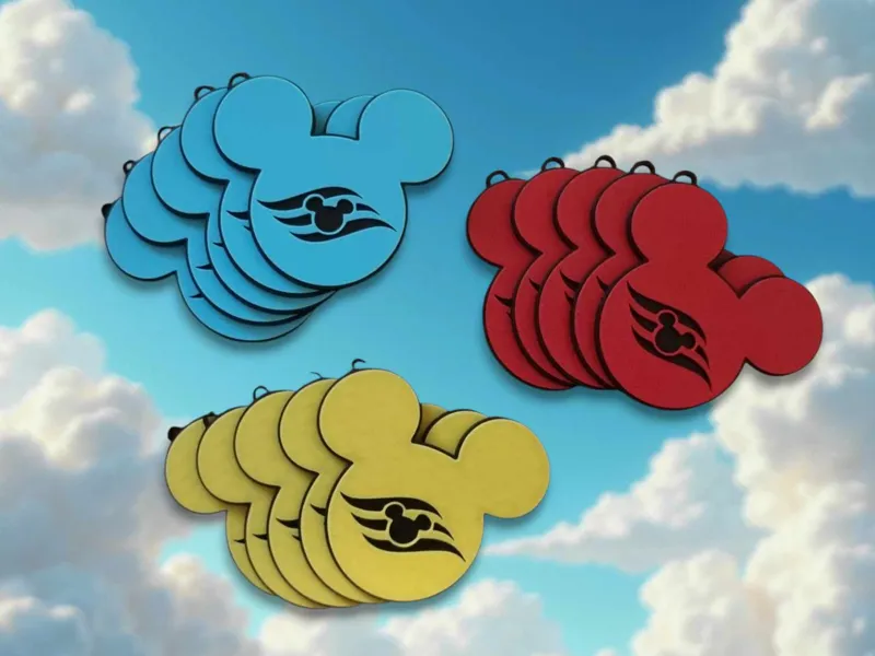 D.i.s.n.e.y. Cruise Ear Keychain