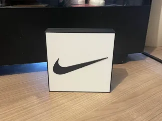 NIKEs Logo Lettering FanArt sign no AMS