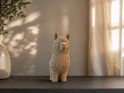 Hollow Llama Decor – 0% Infill