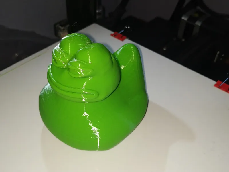 Pepe frog duck