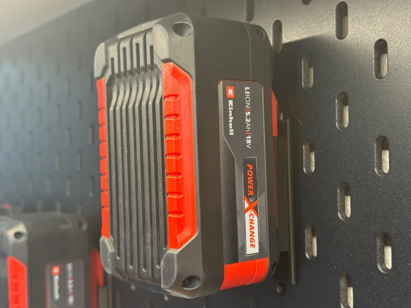 Battery Holder – for pegboard
